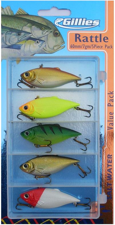 Gillies Rattle Lure Pack